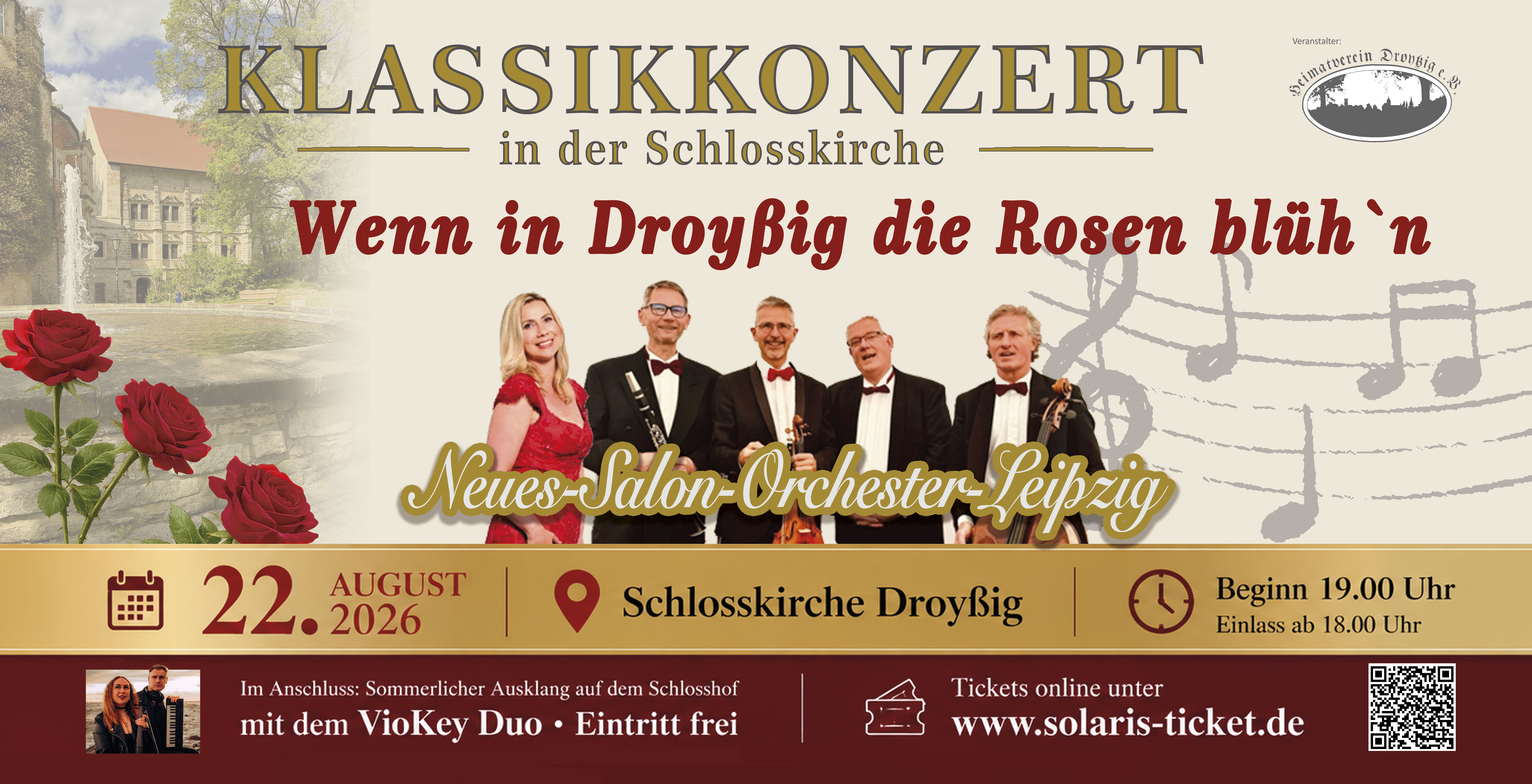 Klassikkonzert mit dem Neuen-Salon-Orchester-Leipzig