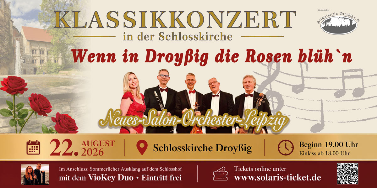 Klassikkonzert mit dem Neuen-Salon-Orchester-Leipzig